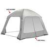 Bo-Camp Seitenteil mit Moskitonetz f&uuml;r Air Gazebo Zelt Grau