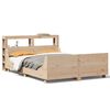 vidaXL Massivholzbett ohne Matratze 120x190 cm Kiefernholz