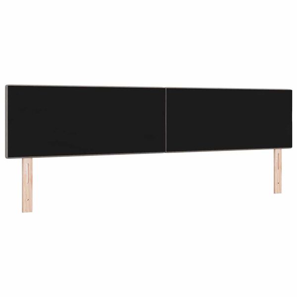 vidaXL Kopfteil mit Kopfteil Taupe 200 cm Kunstleder
