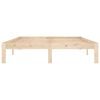 vidaXL Massivholzbett Kiefer 140x200 cm