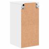 vidaXL Badezimmerschrank Wei&szlig; 30 x 31,5 x 61 cm Holzwerkstoff & Metall