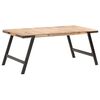 vidaXL Esstisch 180x90x76 cm Massivholz Mango