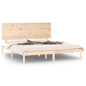 vidaXL Massivholzbett 150x200 cm