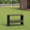 vidaXL Futtertr&ouml;ge f&uuml;r Nutztiere Olive Gr&uuml;n 79 x 35 x 62 cm