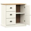 vidaXL Sideboard mit Schubladen VIGO 78x40x75 cm Massivholz Kiefer