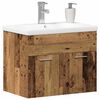 vidaXL Badezimmerschrank Altholz 60 x 38,5 x 46 cm Holzwerkstoff