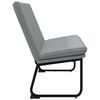 vidaXL Sitzbank Hellgrau 100x75x76 cm Stoff