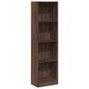 vidaXL B&uuml;cherregal Braun Eichen-Optik 40x24x143 cm Holzwerkstoff