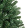 vidaXL K&uuml;nstlicher klappbarer Weihnachtsbaum mit 300 LEDs Gr&uuml;n 270 cm