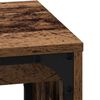 vidaXL Couchtisch 3 pcs Altholz Holzwerkstoff