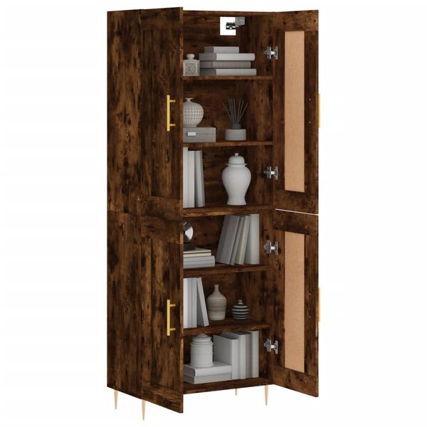 vidaXL Highboard R&auml;uchereiche 69,5x34x180 cm Holzwerkstoff