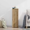 vidaXL Sideboard mit Schubladen Artisan-Eiche 30 x 42,5 x 93 cm