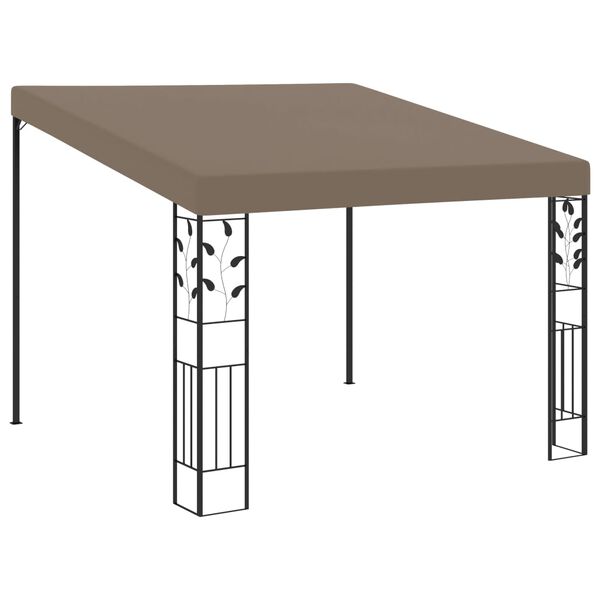 vidaXL Wand-Pavillon 3x3x2,5 m Taupe