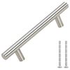 vidaXL M&ouml;belgriffe 10 Stk. Silbern 96 mm Edelstahl