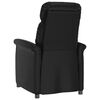 vidaXL Relaxsessel Schwarz Kunstleder