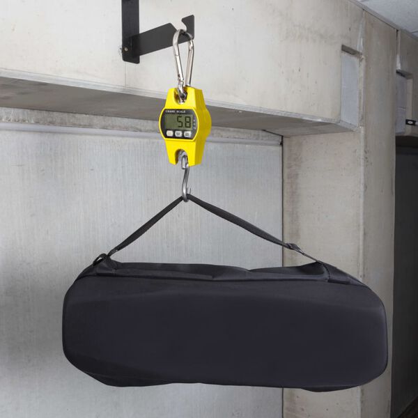Perel Digitale Schwerlast-H&auml;ngewaage 300 kg Gelb