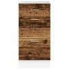 vidaXL Unterschrank Lyon Altholz-Optik 40x46x81,5 cm Holzwerkstoff