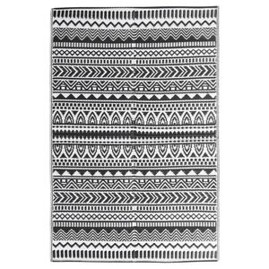 vidaXL Outdoor-Teppich ARAKIL Schwarz 140x200 cm PP