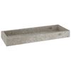 vidaXL Loggia Wandregale 2 Stk. Betongrau 40x15x4 cm MDF