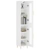 vidaXL Highboard Wei&szlig; 34,5x34x180 cm Holzwerkstoff