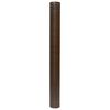 vidaXL Balkon-Sichtschutz Braun und Schwarz 600x100 cm Poly Rattan