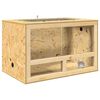 vidaXL Terrarium Braun 80 x 50 x 50 cm OSB