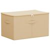 vidaXL Aufbewahrungsbox Vliesstoff 60 x 43 x 35 cm 90,3 L Creme