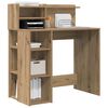vidaXL Schreibtisch Artisan-Eiche 90 x 48 x 101,5 cm Holzwerkstoff