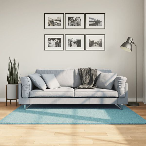 vidaXL Teppich OVIEDO Kurzflor Gr&uuml;n 120x170 cm