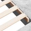 vidaXL Bettgestell Betongrau 90x200 cm Holzwerkstoff