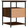 vidaXL Nachttisch Braun Eichen-Optik 40x42x56 cm Holzwerkstoff