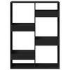 vidaXL B&uuml;cherregal Schwarz 100x33x135 cm Holzwerkstoff