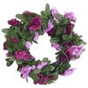vidaXL Blumengirlanden 6 Stk. Fr&uuml;hlingsrosen Helllila 250 cm