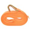 vidaXL Ratschen-Spanngurte 10 Stk. 0,4 Tonnen 6m×25 mm Orange