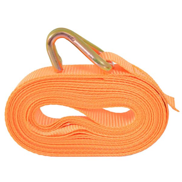 vidaXL Ratschen-Spanngurte 10 Stk. 0,4 Tonnen 6m×25 mm Orange