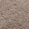 vidaXL Teppich Shaggy Hochflor Beige 80x150 cm