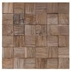 vidaXL Wandpaneel 11 stk. Natur 30 x 30 x 2 cm