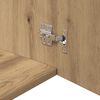 vidaXL Wandschrank Artisan-Eiche 80 x 42,5 x 40 cm Holzwerkstoff