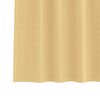 vidaXL Verdunkelungs-Vorhänge mit Ringen 2 pcs Beige 140 x 140 cm