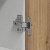 vidaXL K&uuml;chenwandschrank Lyon Artisan-Eiche 60x31x60 cm Holzwerkstoff