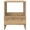 vidaXL Magazinregal 2 pcs Artisan-Eiche 35 x 30 x 45 cm