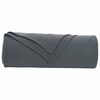 vidaXL Wohndecken 6 pcs Dunkelgrau 350 x 270 cm Fleece