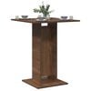 vidaXL Bistrotisch Braun Eichen-Optik 60x60x75 cm Holzwerkstoff