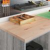 vidaXL Garagenschr&auml;nke 2 Stk. Grau Sonoma Holzwerkstoff
