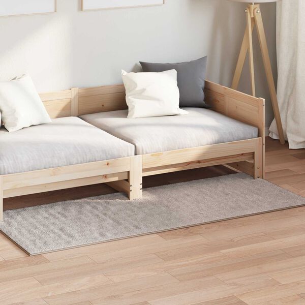 vidaXL Bereichsteppiche Rechtwinklig Sand 150 x 80 cm