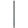 vidaXL Zaunelement mit 2 Pfosten Braun 180x186 cm WPC