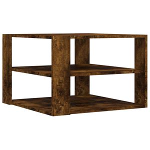 vidaXL Couchtisch R&auml;uchereiche 58x58x40 cm Holzwerkstoff