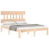 vidaXL Massivholzbett ohne Matratze 120x200 cm Kiefernholz