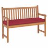 vidaXL Kissen Weinrot 140 x 40 x 8 cm Oxford-Stoff