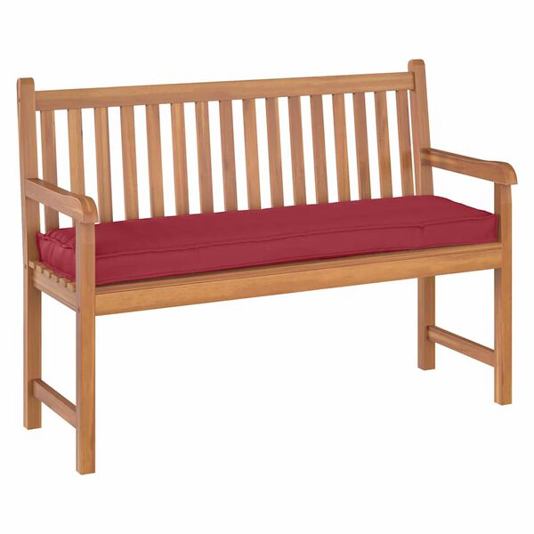 vidaXL Kissen Weinrot 140 x 40 x 8 cm Oxford-Stoff